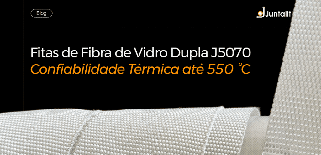Fitas de fio de vidro dupla - Confiabilidade térmica até 550 graus para indústria