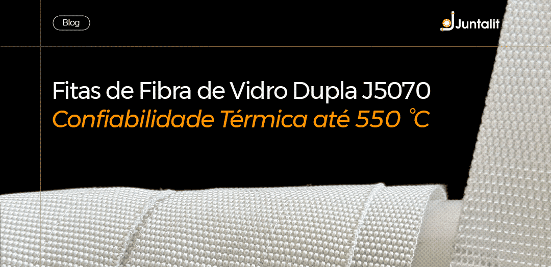 Fitas de fio de vidro dupla - Confiabilidade térmica até 550 graus para indústria